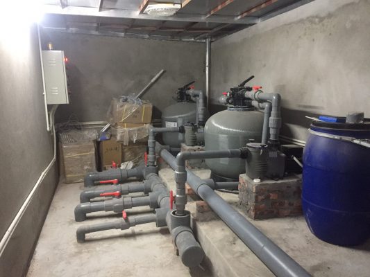 lắp đăt bể bơi , thi công bể bơi