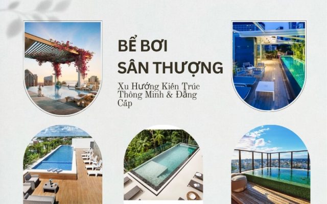 Bể bơi sân thượng