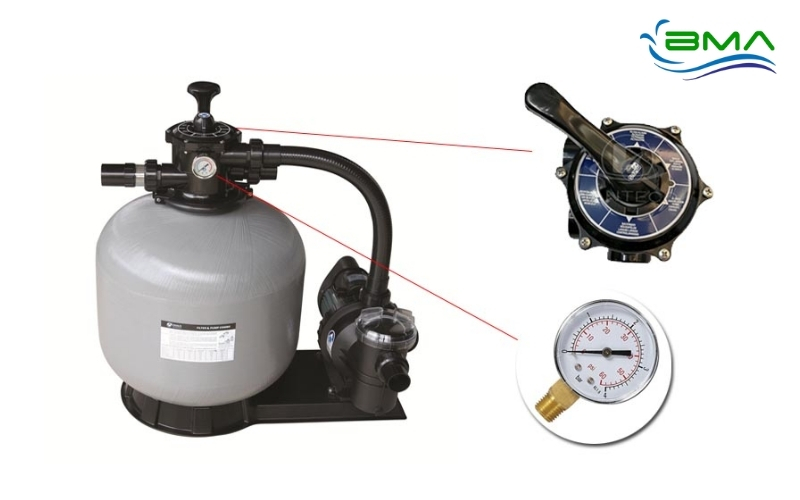 Bình Lọc Cát Bể Bơi