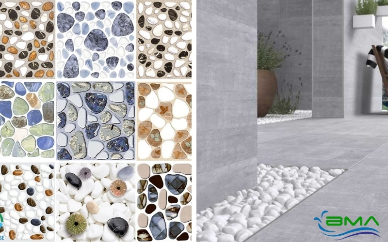 Gạch Giả Sỏi và Giả Bê Tông Ốp Lối Đi Bể Bơi Gạch Giả Sỏi và Giả Bê Tông Ốp Lối Đi Bể Bơi