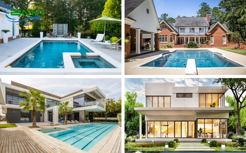 Kích Thước Bể Bơi Tiêu Chuẩn Dành Cho Gia Đình