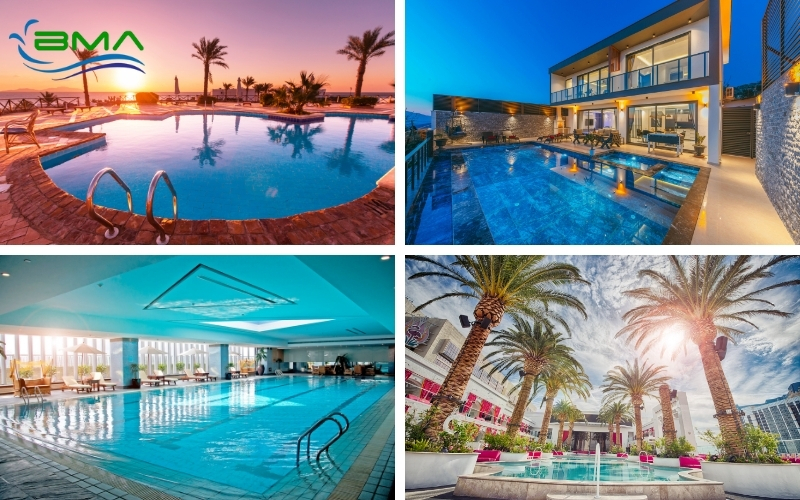 Kích Thước Bể Bơi Tiêu Chuẩn Dành Cho Khu Nghỉ Dưỡng và Khách Sạn