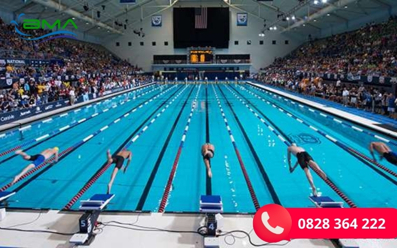 Tiêu Chuẩn Kích Thước Bể Bơi Thi Đấu Olympic