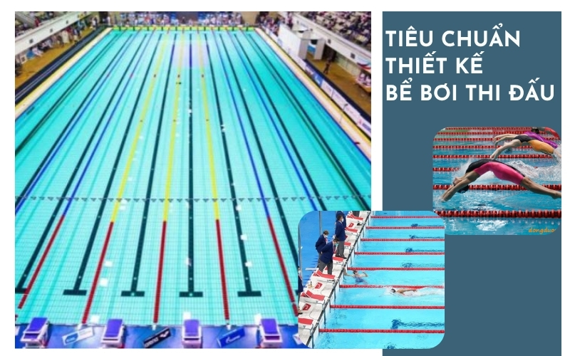 Tiêu chuẩn thiết kế bể bơi thi đấu