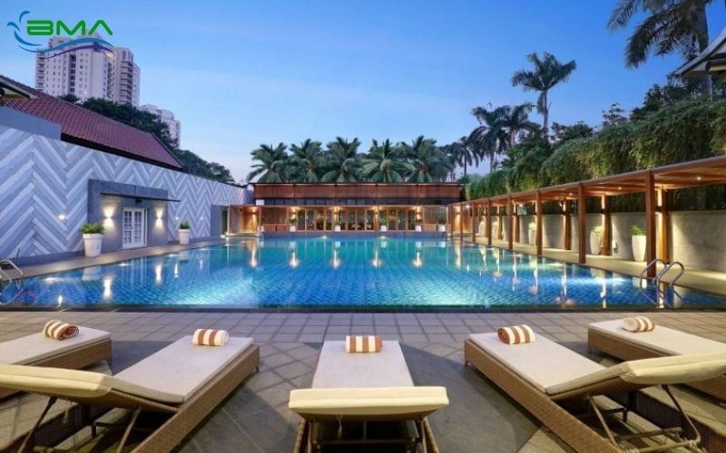 Tiêu chuẩn xây dựng bể bơi khách sạn Tiêu chuẩn xây dựng bể bơi khách sạn