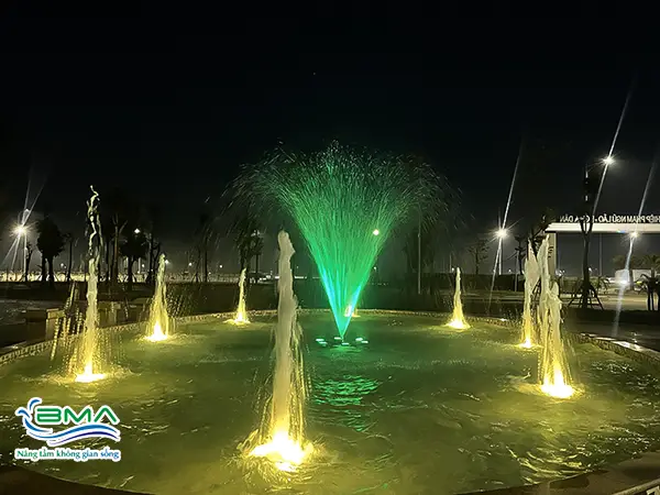 Đài phun nước hoàn thiện b