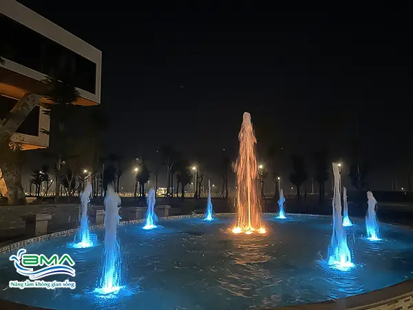 Đài phun nước hoàn thiện c