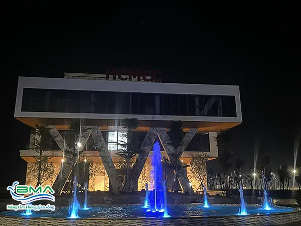 Đài phun nước hoàn thiện d