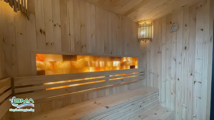 Đá muối Himalaya tại biệt thự Mr.Hùng