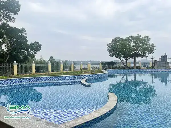 Hoàn thiện bể bơi