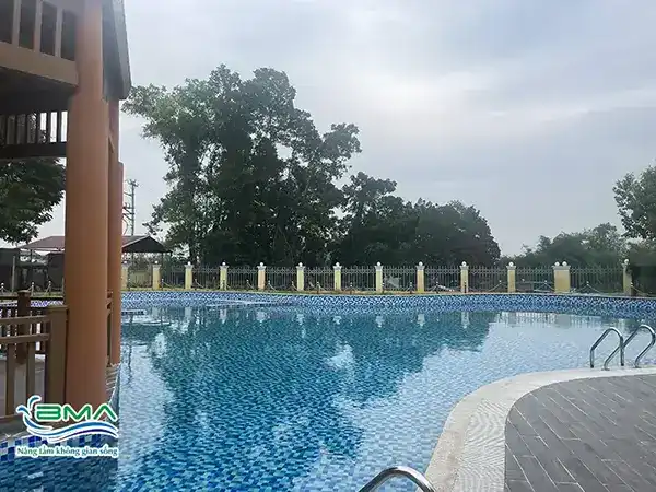 Hoàn thiện bể bơi