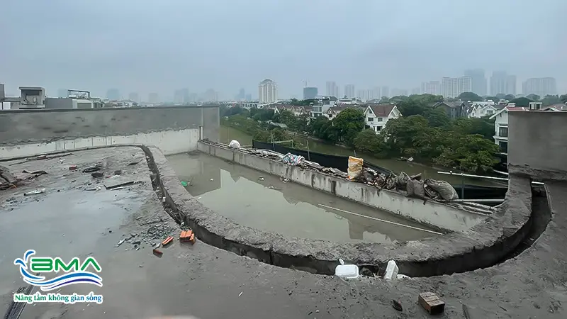 Bể bơi bể sục Ciputra