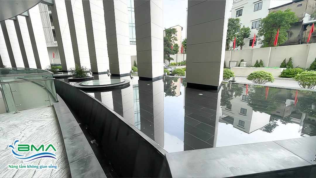 Bể cảnh Bộ Công an