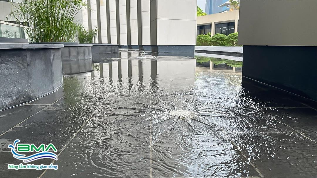 Bể cảnh Bộ Công an