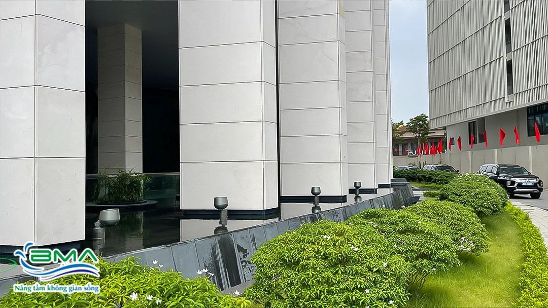 Bể cảnh Bộ Công an