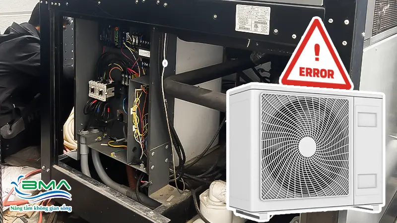 Lỗi máy bơm nhiệt