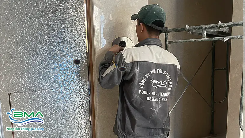 Thi công lắp đặt phòng xông hơi