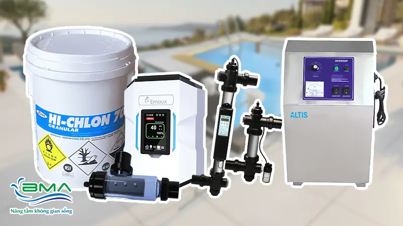 Công nghệ xử lý & khử trùng bể bơi