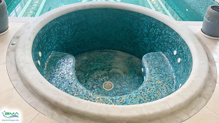 Jacuzzi biệt thự Nguyệt Quế - Vinhome