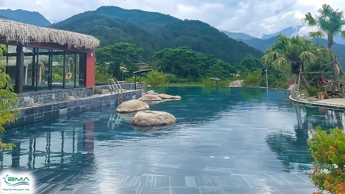Tiêu chuẩn thiết kế bể bơi resort