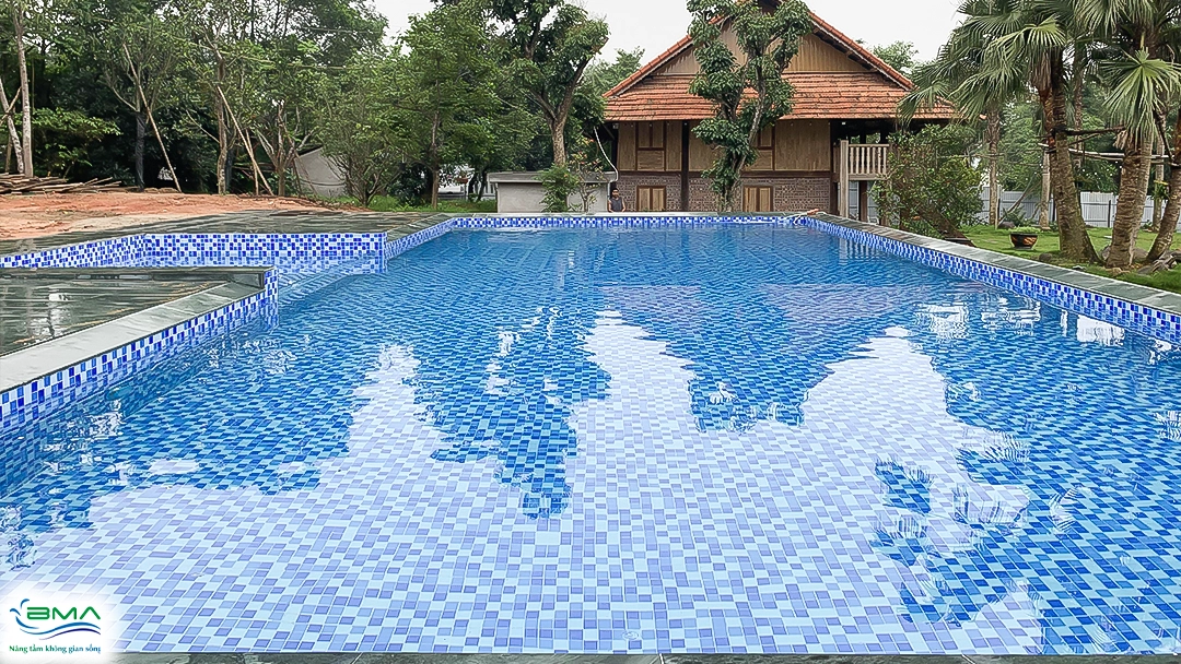 Chạy thử bể bơi